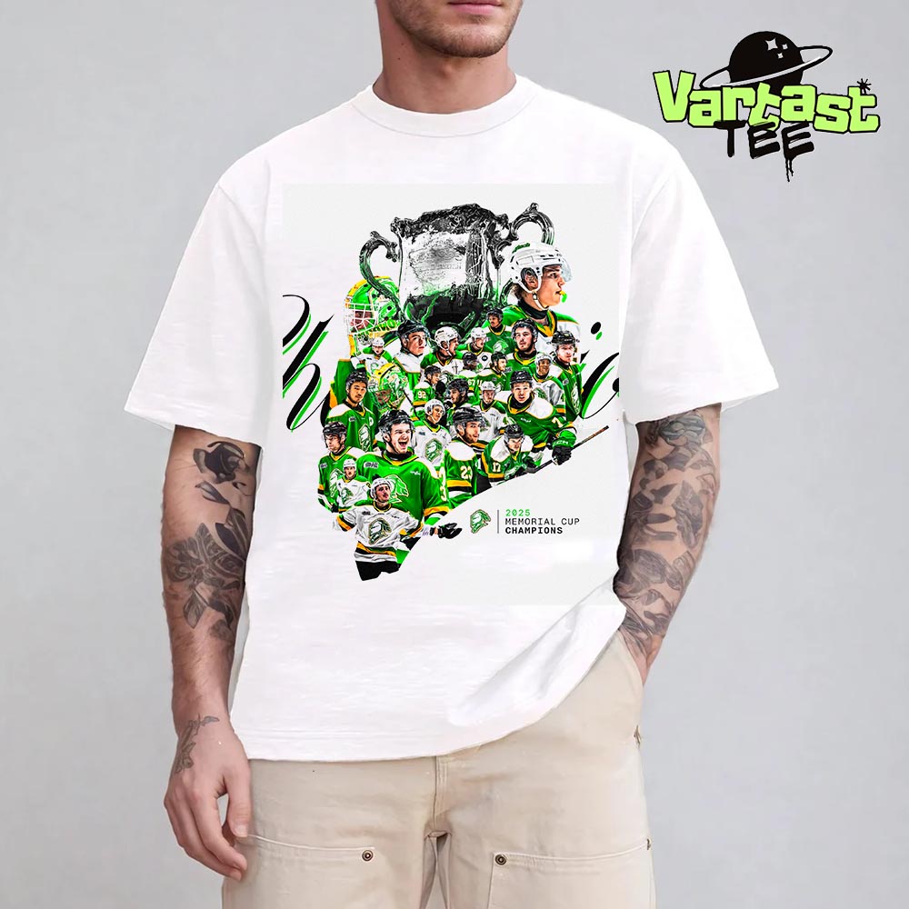 Congratulations To London Knights Are 2025 Memorial Cup Champions Essential T-Shirt Congratulations To London Knights Are 2025 Memorial Cup Champions Essential T-Shirt