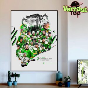 Congratulations To London Knights Are 2025 Memorial Cup Champions Home Decor Poster Canvas
