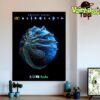 Metallica M72 Tampa 2025 World Tour Poster Show Tonight At Raymond James Stadium In Tampa FL On June 6th 2025 Wall Decor Poster Canvas