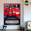Florida Panthers Vs Edmonton Oilers The 2025 Stanley Cup Final Home Decor Poster Canvas
