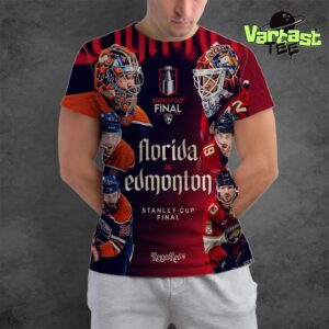 Florida Panthers Vs Edmonton Oilers The 2025 Stanley Cup Final All Over Print T-Shirt