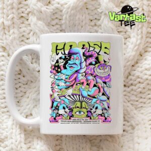 Goose And Conscious Alliance Art That Feeds Live Show Poster At Fiddlers Green Amphitheatre In Greenwood Village CO On June 6-7 2025 Coffee Mug