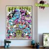 Metallica M72 Tampa Pop-Up Shop Poster The Venue For M72 North American Tour 2025 At Raymond James Stadium In Tampa FL On June 6-8 2025 Home Decor Poster Canvas