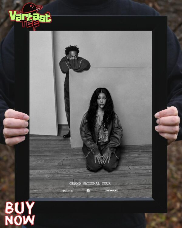 Kendrick Lamar And SZA 2025 Grand National Tour Home Decor Poster Canvas