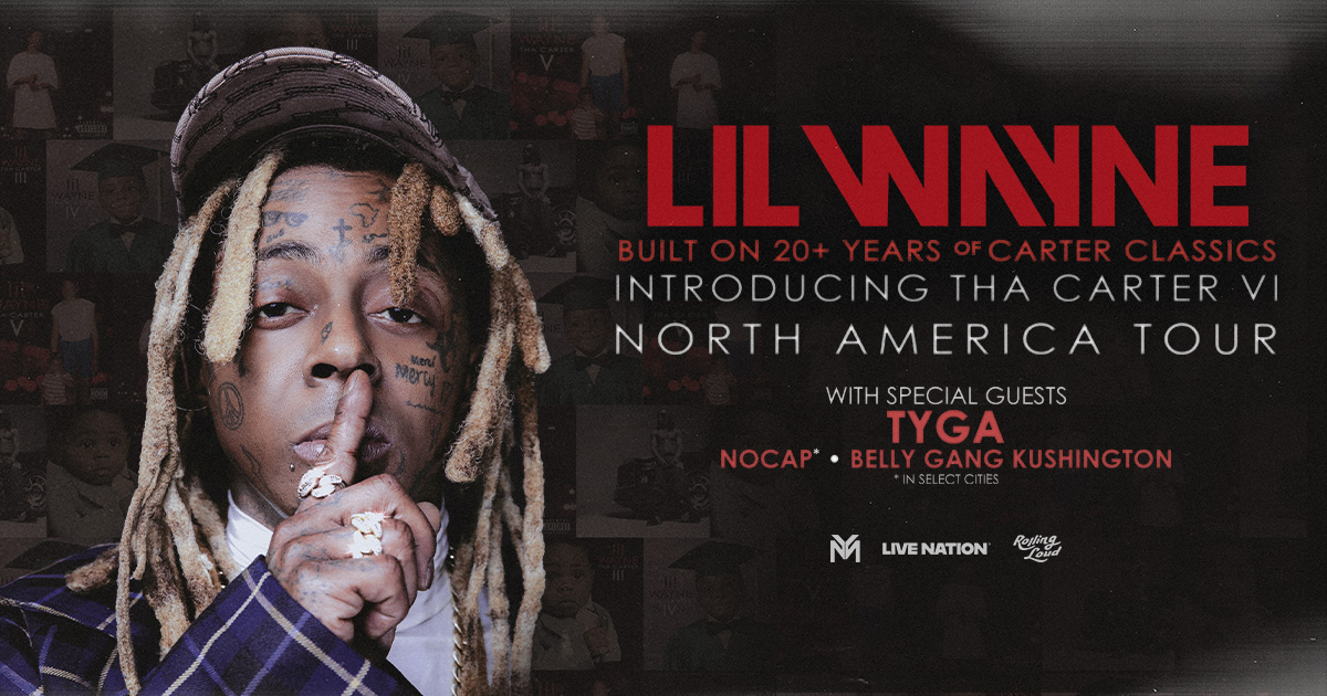 Lil Wayne Announces ‘Tha Carter VI’ Tour Celebrating Over 20 Years Of Tha Carter Series