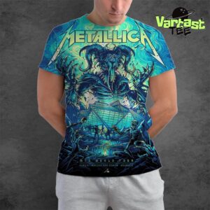 Metallica M72 Atlanta Exclusive Pop-Up Shop Poster M72 World Tour 2025 At Mercedes-Benz Stadium In Atlanta GA On June 3rd 2025 All Over Print Shirt