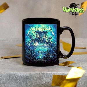 Metallica M72 Atlanta Exclusive Pop-Up Shop Poster M72 World Tour 2025 At Mercedes-Benz Stadium In Atlanta GA On June 3rd 2025 Coffee Mug