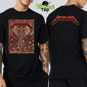 Metallica M72 Atlanta The Venue World Tour 2025 Poster At Mercedes-Benz Stadium In Atlanta GA On June 3rd 2025 Two Sided Classic T-Shirt