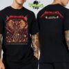 Metallica M72 Atlanta The Venue World Tour 2025 Poster At Mercedes-Benz Stadium In Atlanta GA On June 3rd 2025 Two Sides Unisex T-Shirt