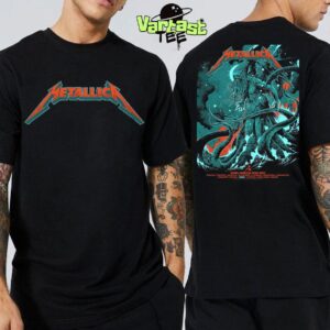Metallica M72 Tampa Pop-Up Shop Poster The Venue For M72 North American Tour 2025 At Raymond James Stadium In Tampa FL On June 6-8 2025 Two Sides Classic T-Shirt