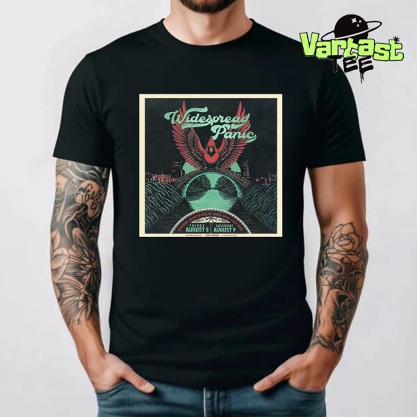 Widespread Panic Live At Everwise Amphitheater At White River State Park In Indianapolis IN On August 8-9 2025 Essential T-Shirt